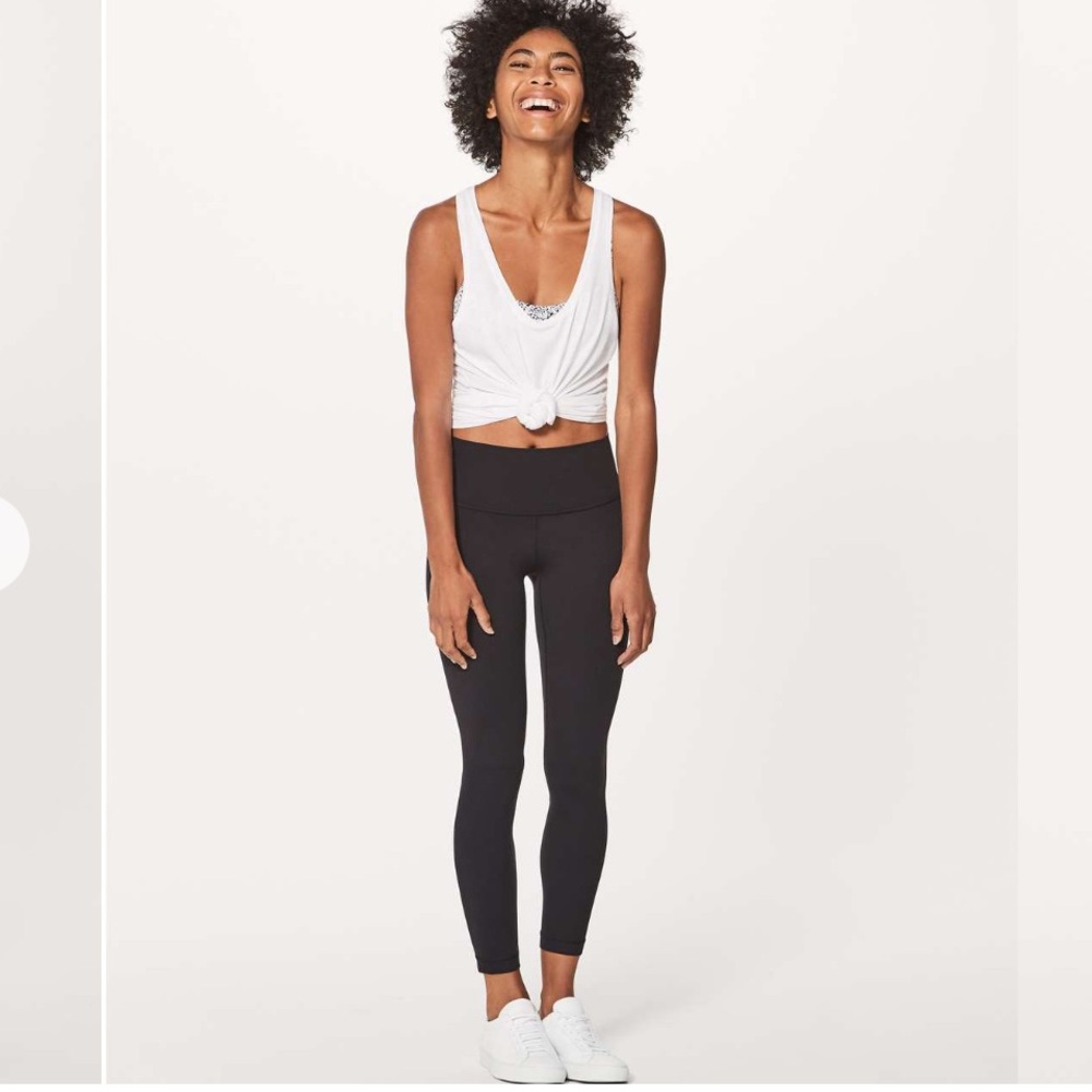 Lululemon align pant 25” Nulu 4 black established‎ 06 RARE